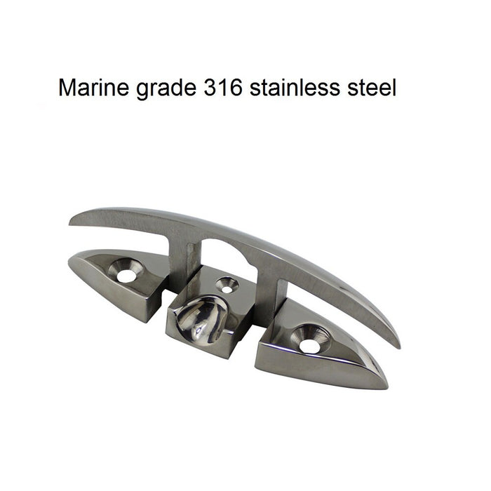 4PCS 316 Stainless Steel Folding Boat Dock