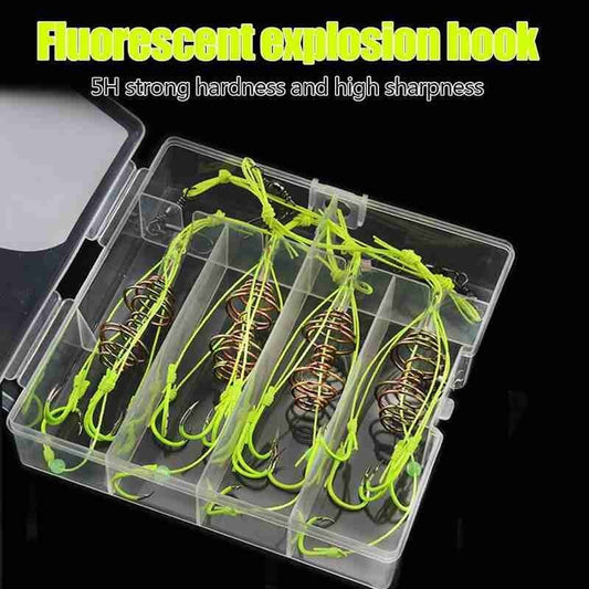 4pcs Explosion Fishing Hooks