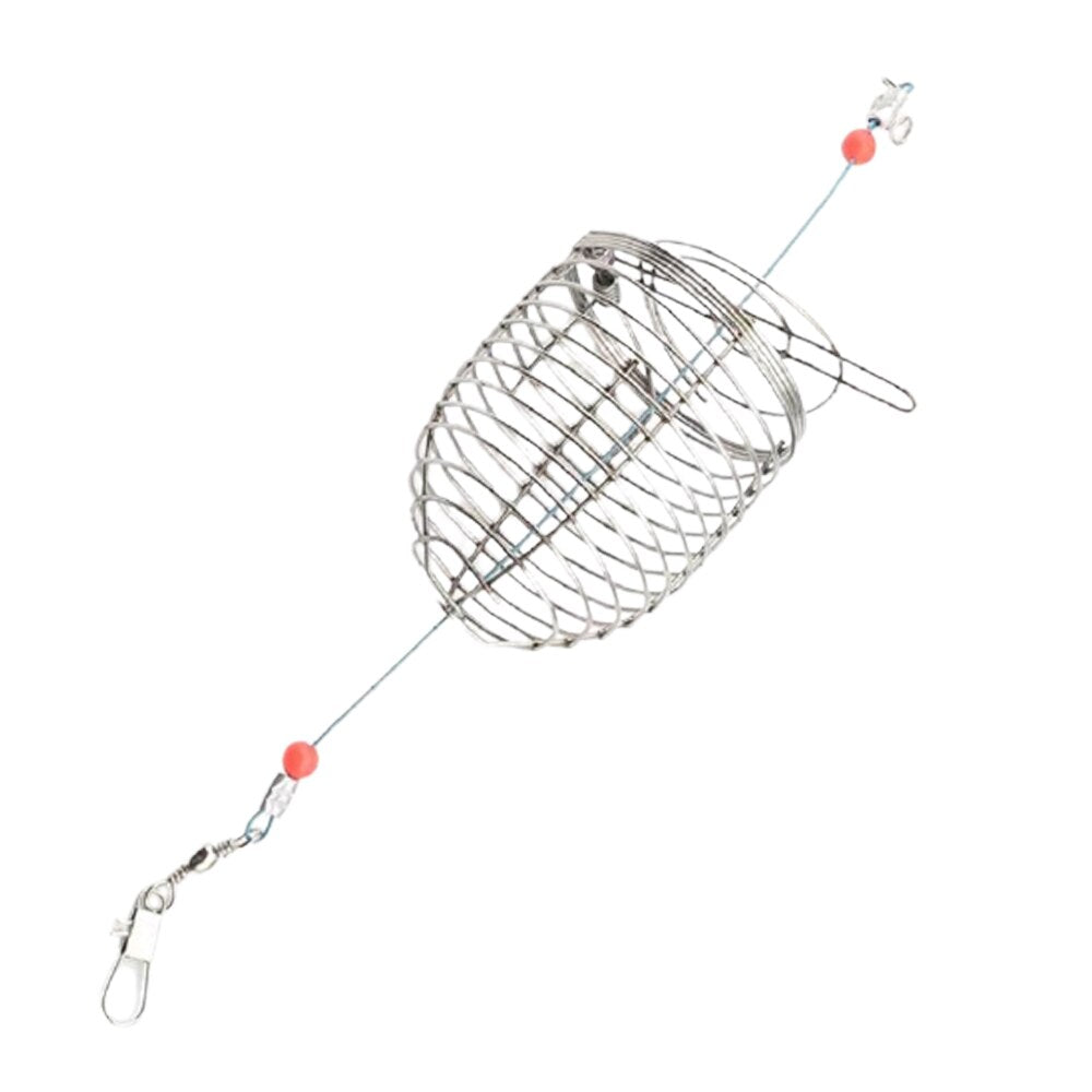 5 Pcs Stainless Steel Fishing Bait Cage