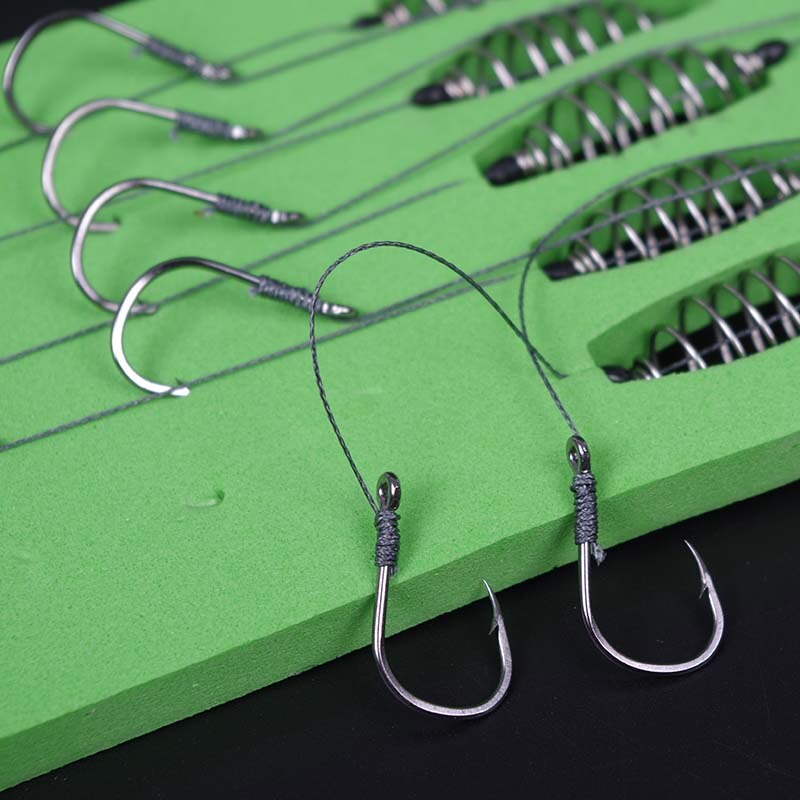 5 Pcs/set Double Hook Fishing Line