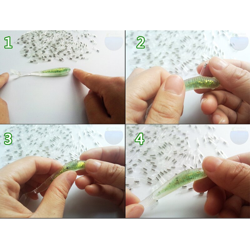 50pcs/lot 3mm/4mm/5mm New Jig Fishing Lure Glass