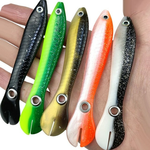 5PCS/10PCS Soft Bionic Fishing Lure