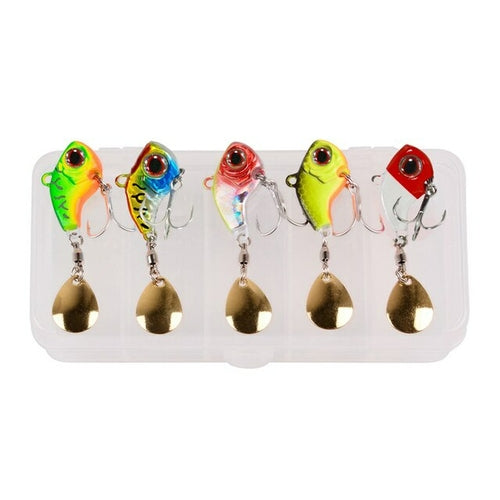 5pcs/box Spinner Fishing Lure