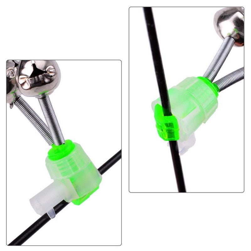 5Pcs Fishing Bell Bite Alarms Fishing Rod