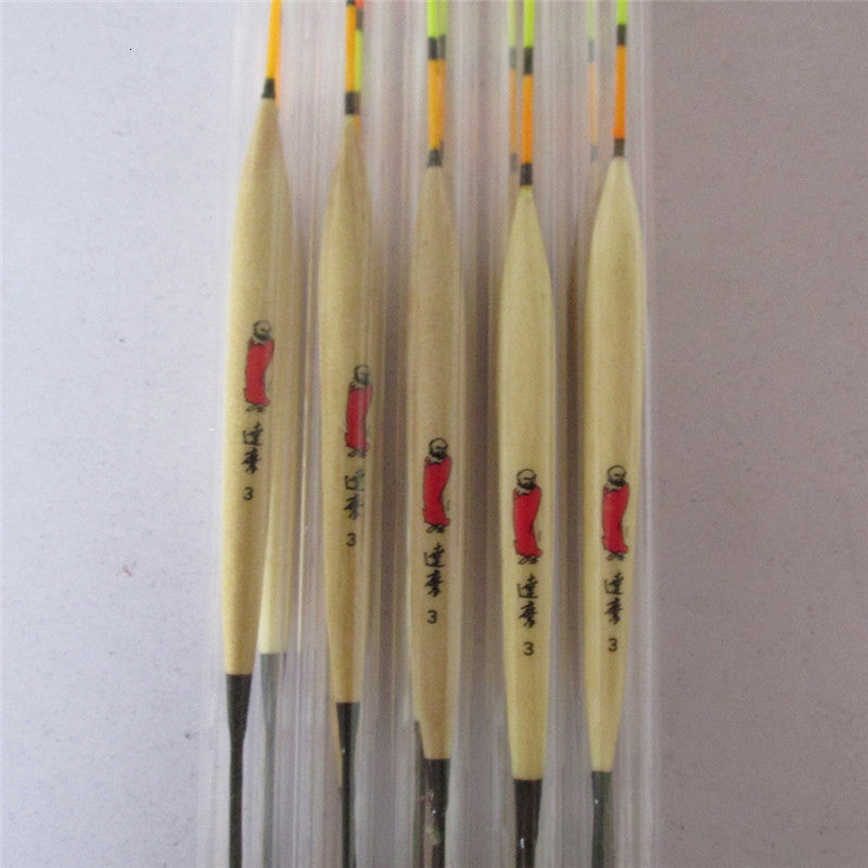 5pcs/lot Fishing Floats Wood Balsa