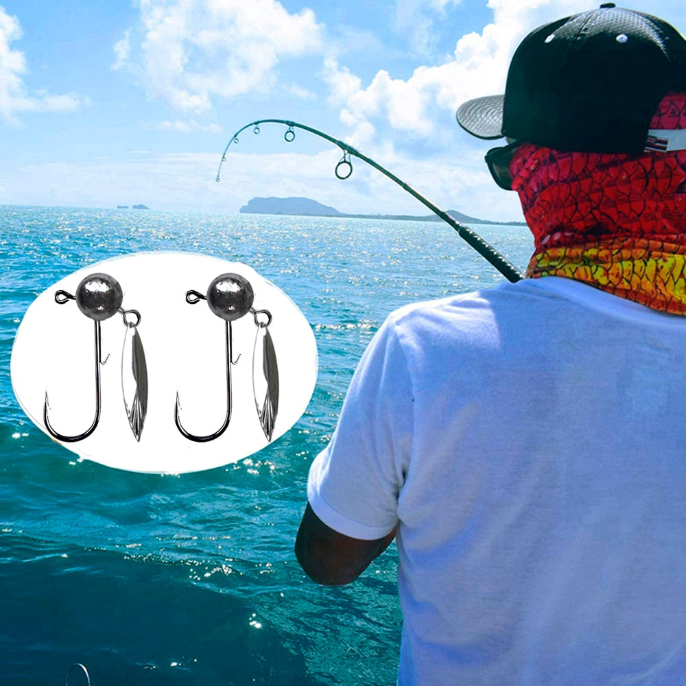 5pcs Jig Head Fishing Hook