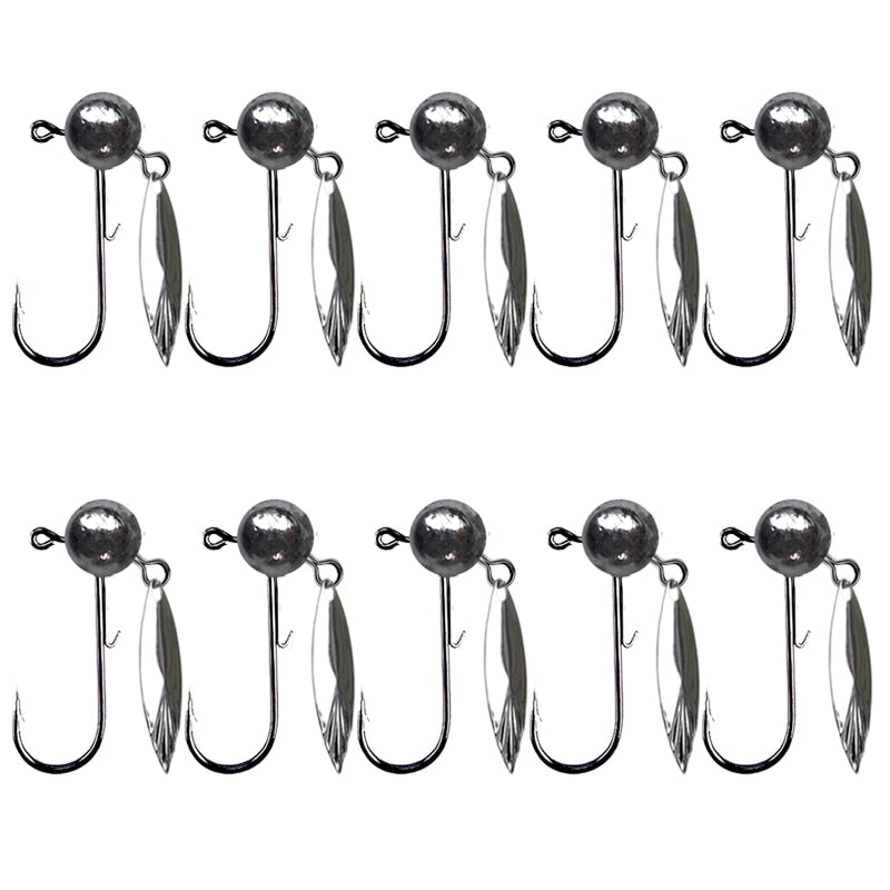 5pcs Jig Head Fishing Hook