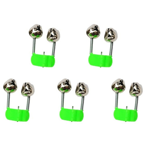 5pcs/Lot Night Fishing Luminous Light Twin Bells