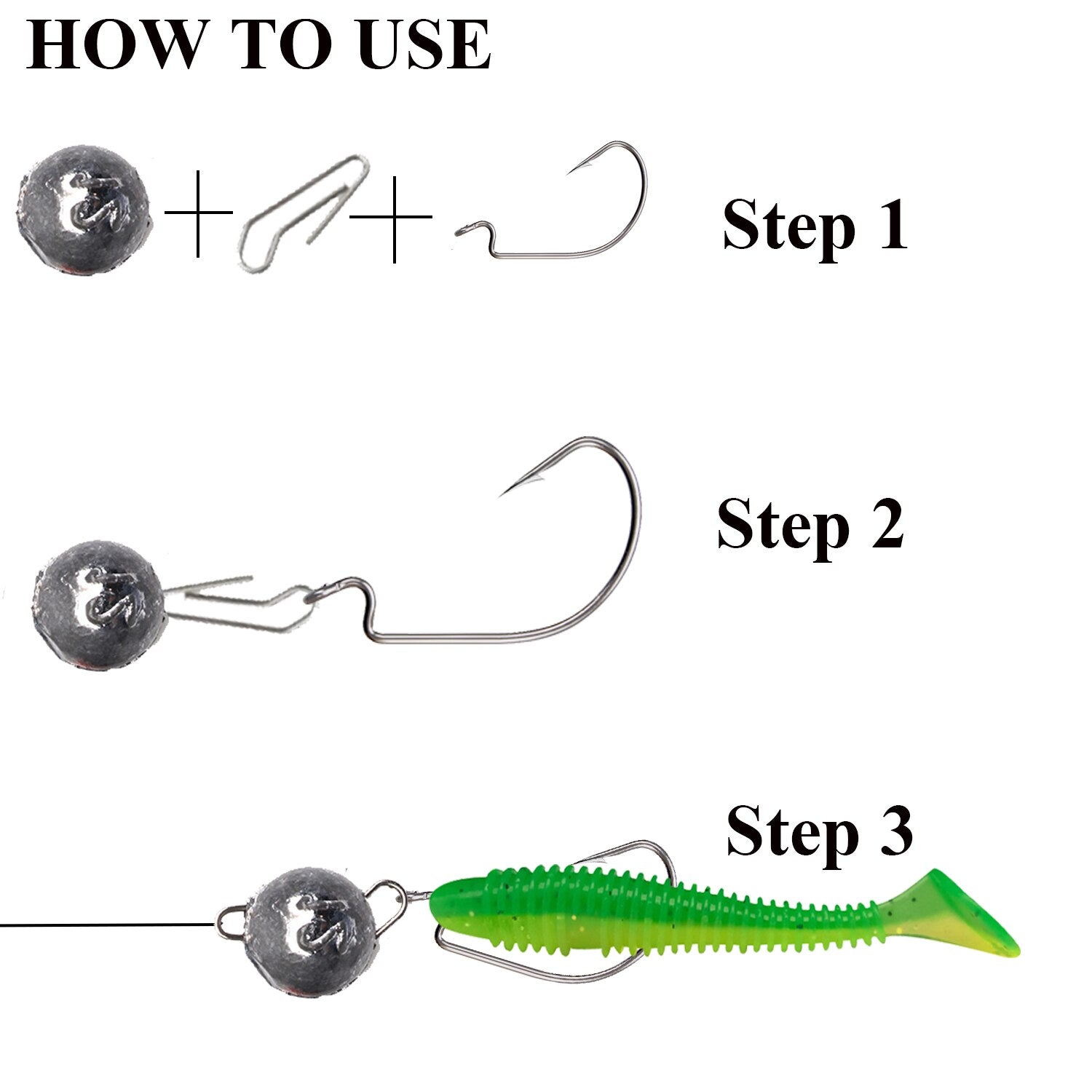 5pcs/lot Fishing Weight Sinker 3g-28g
