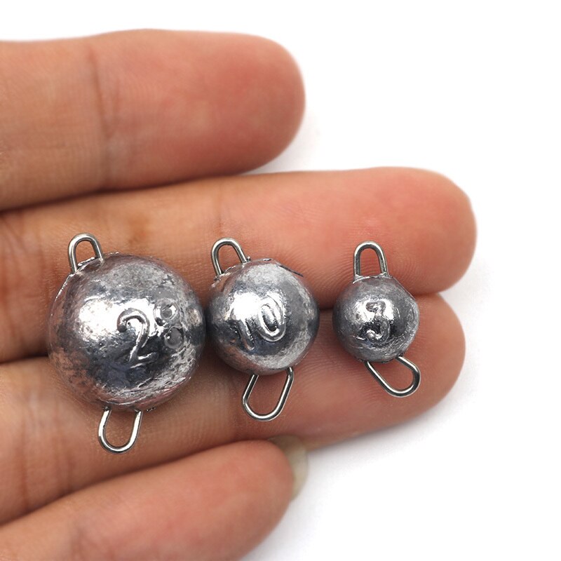 5pcs/lot Fishing Weight Sinker 3g-28g