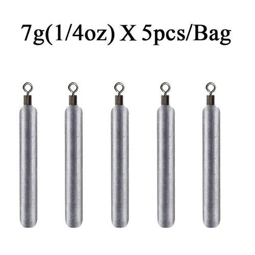 5pcs/lot Fishing Weights Sinkers