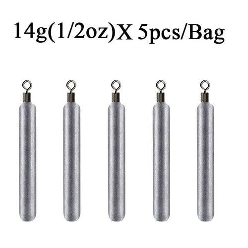 5pcs/lot Fishing Weights Sinkers