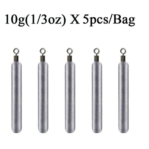 5pcs/lot Fishing Weights Sinkers