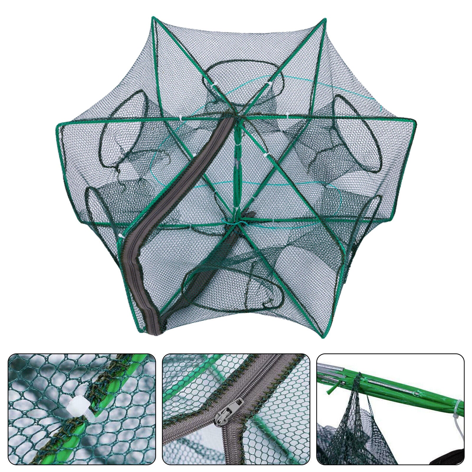 6 Hole Folding Fishing Net