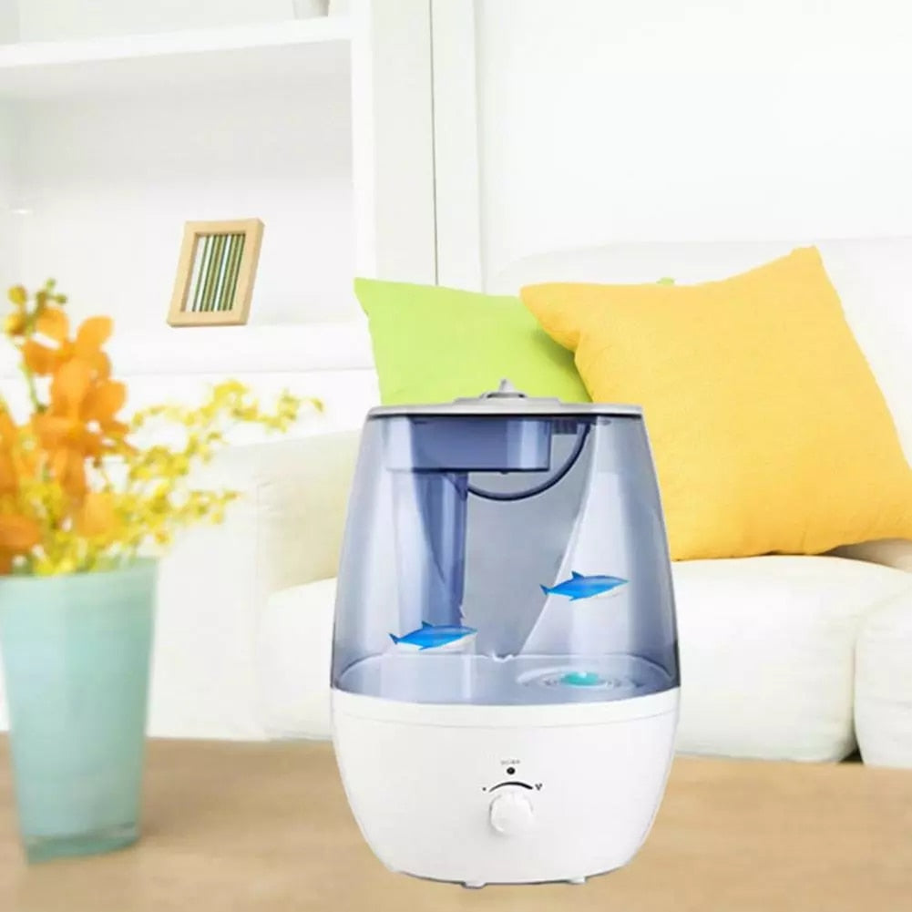 6Pcs Practical Vivid Shape Mini Fish Tank Humidifier Aquarium Cleaning