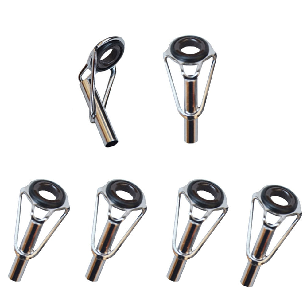 8pcs Stainless Steel Fishing Rod Tip