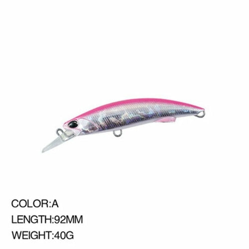 92mm/40g Sinking Minnow Fishing Lures bait