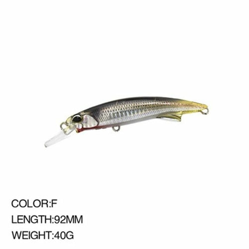 92mm/40g Sinking Minnow Fishing Lures bait