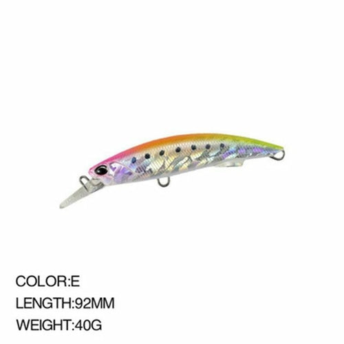 92mm/40g Sinking Minnow Fishing Lures bait