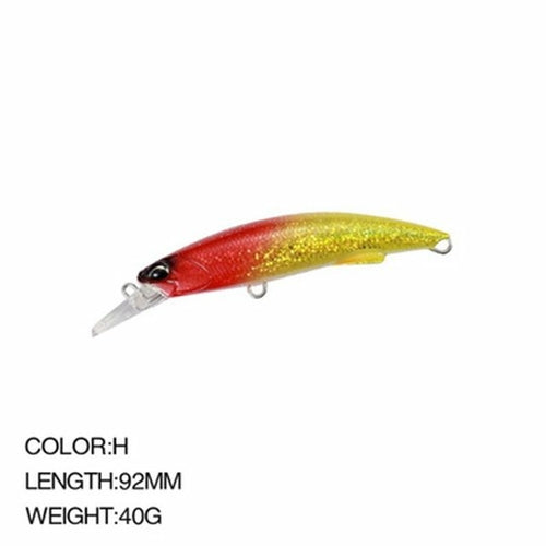 92mm/40g Sinking Minnow Fishing Lures bait