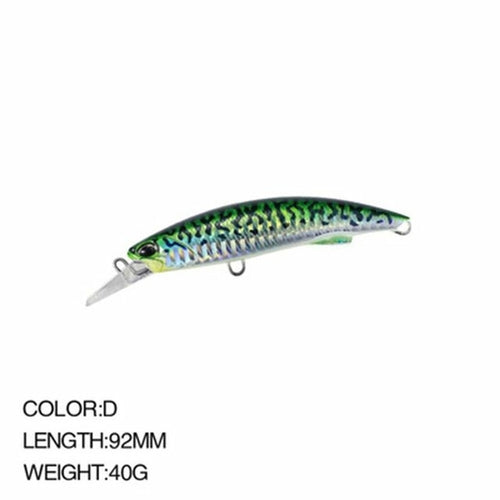92mm/40g Sinking Minnow Fishing Lures bait