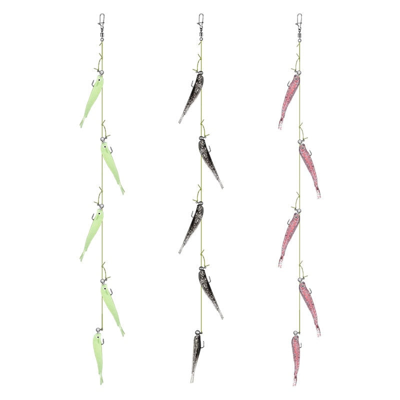 AS Cluster Soft Lure Fishing Bait