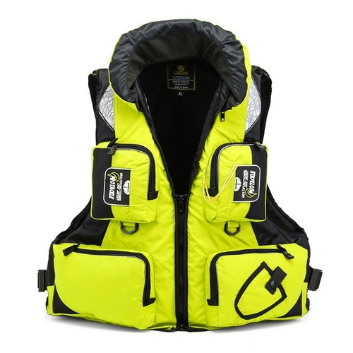 Adult Life Jacket Adjustable Buoyancy