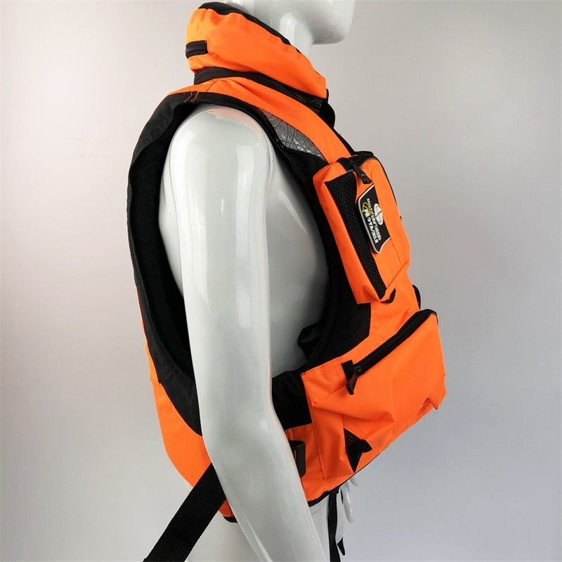 Adult Life Jacket Adjustable Buoyancy