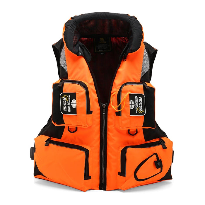 Adult Life Jacket Adjustable Buoyancy
