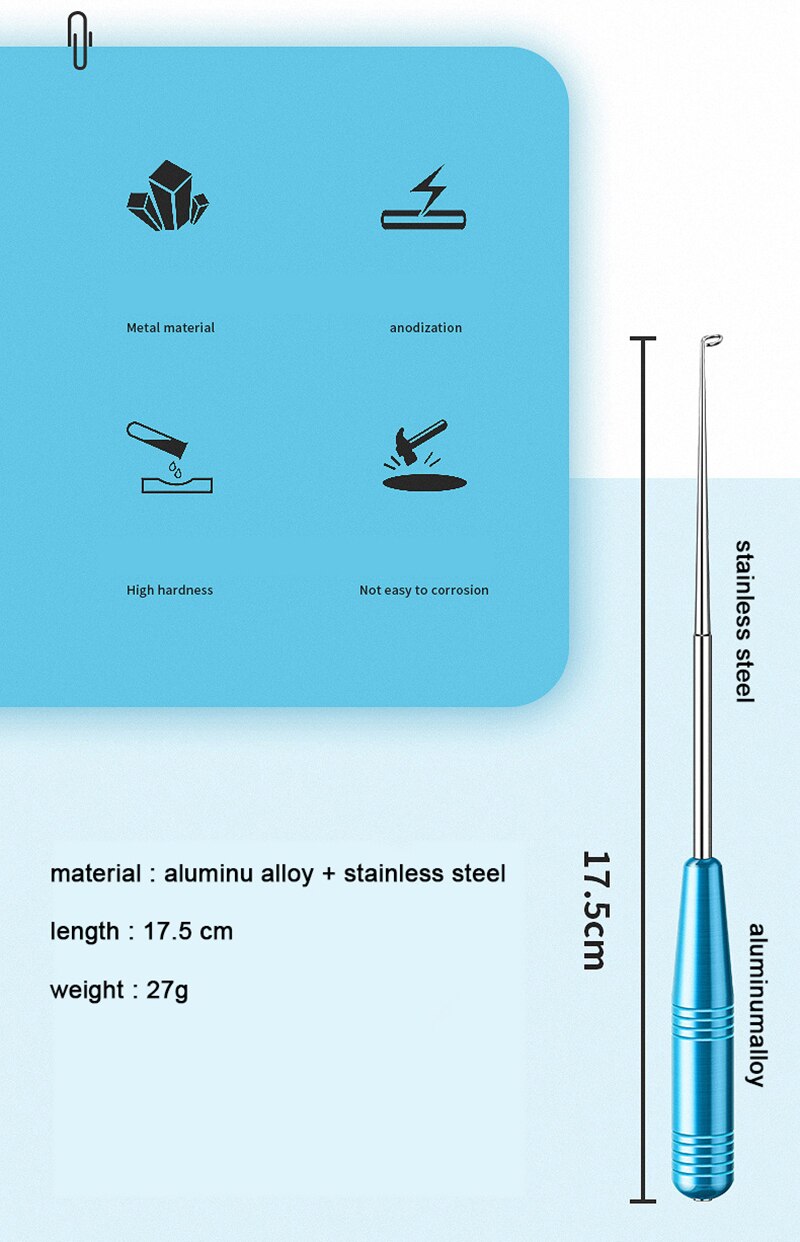 Aluminum Fish Hook Remover Disgorgers Fishing Hook Remove Extractor