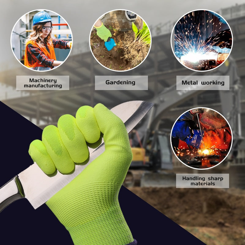 Anti Cut Gloves High-strength Grade Level 5