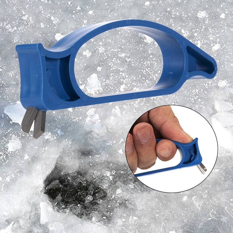 Anti Slip Fishing Knife Sharpener Diamond Fishing Knife Sharpener Ice