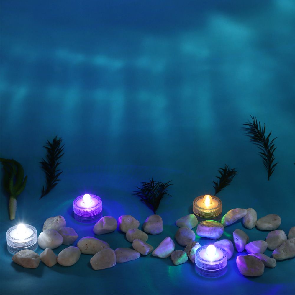 Aquarium Accessories Led Lamp Candle Shape Fish Tank Accessories Fish