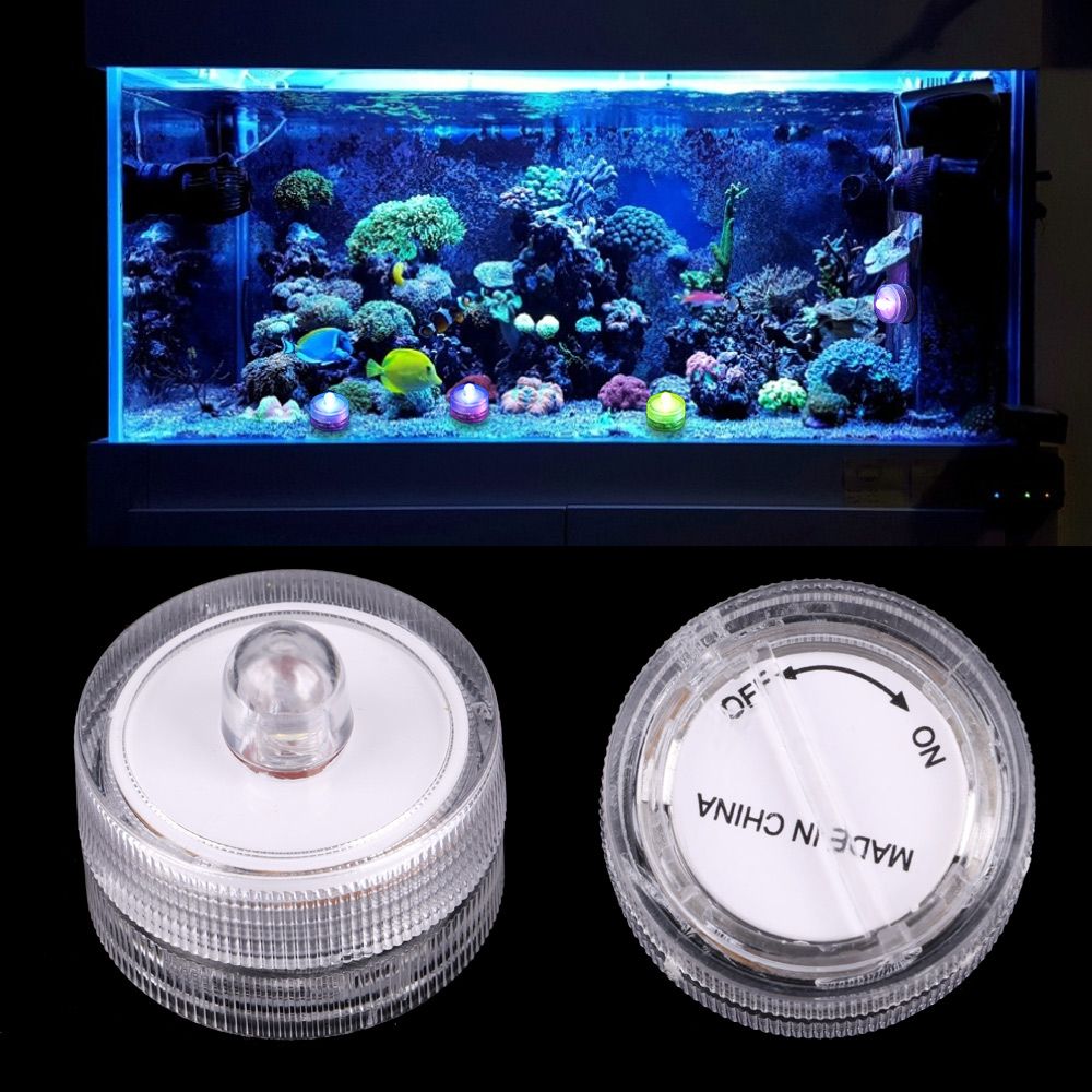Aquarium Accessories Led Lamp Candle Shape Fish Tank Accessories Fish