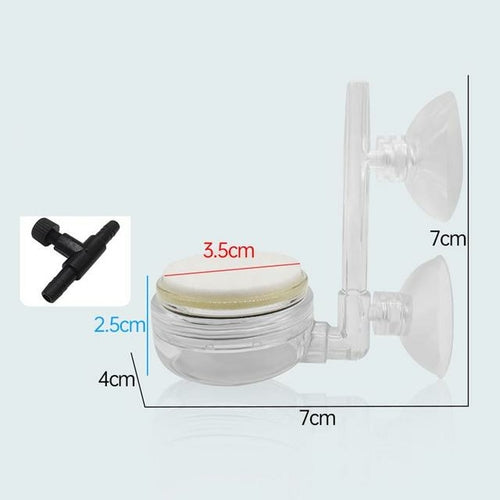 Aquarium Air Stone Fish Tank Bubble Stone Kit With Control Valve Super