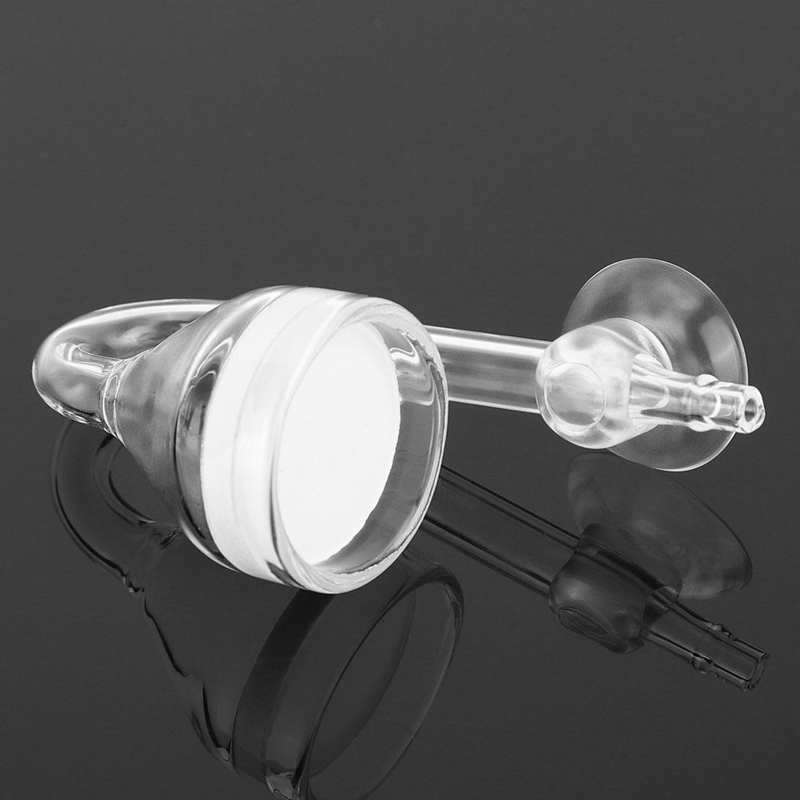 Aquarium CO2 Refiner Diffuser Transparent Glass Funnel Type Water