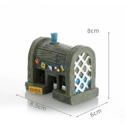 Aquarium Decoration Fish Tank Ornaments Cartoon