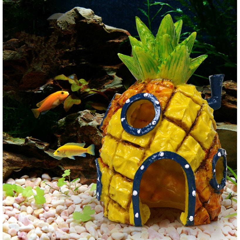 Aquarium Decoration Fish Tank Ornaments Cartoon