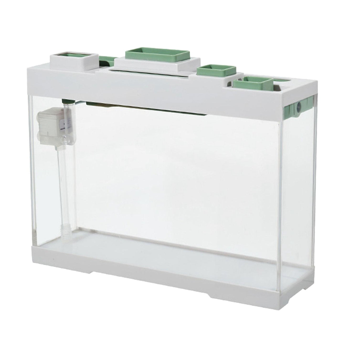 Aquarium Fish Tank Storage Usb With Led Lights