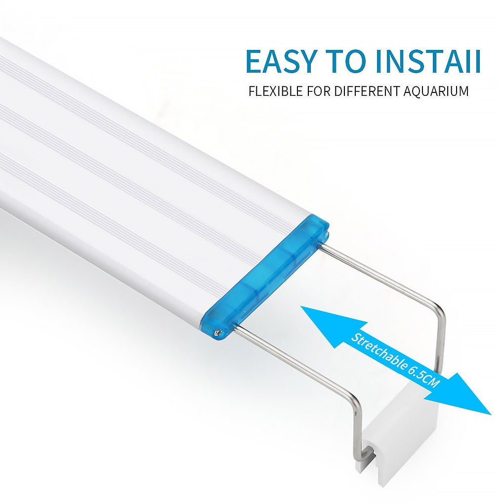 Aquarium Light Adjustable Support Aquatic Plant Lighting Aluminum