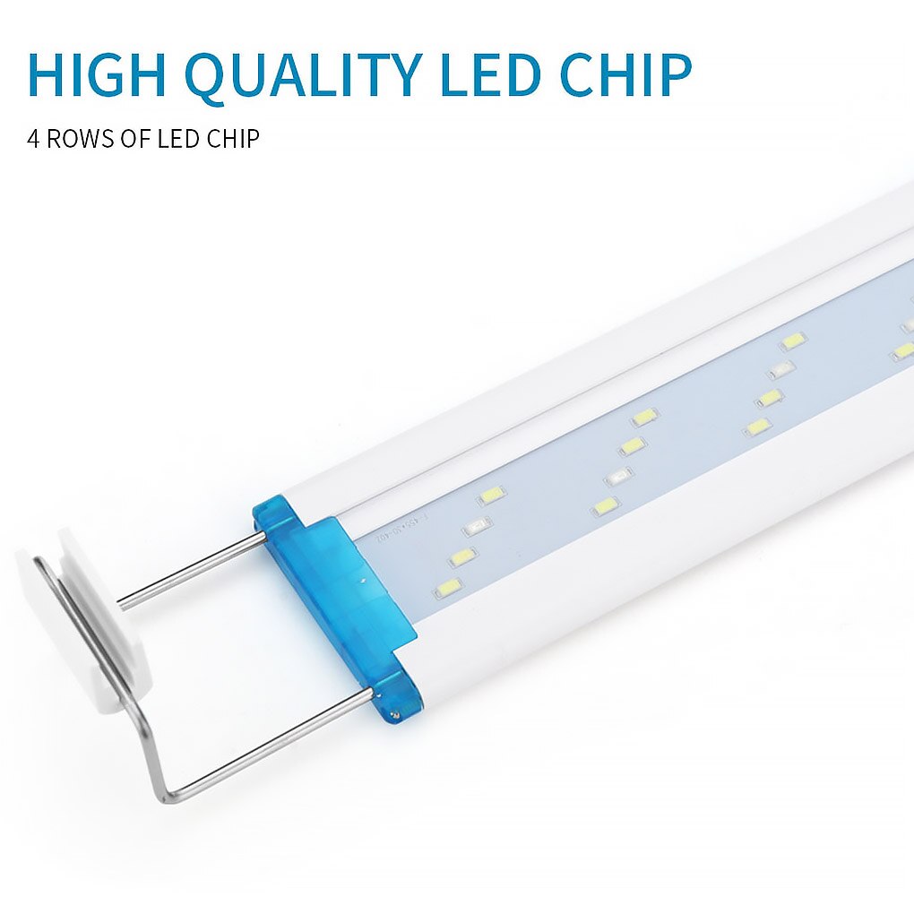 Aquarium Light Adjustable Support Aquatic Plant Lighting Aluminum