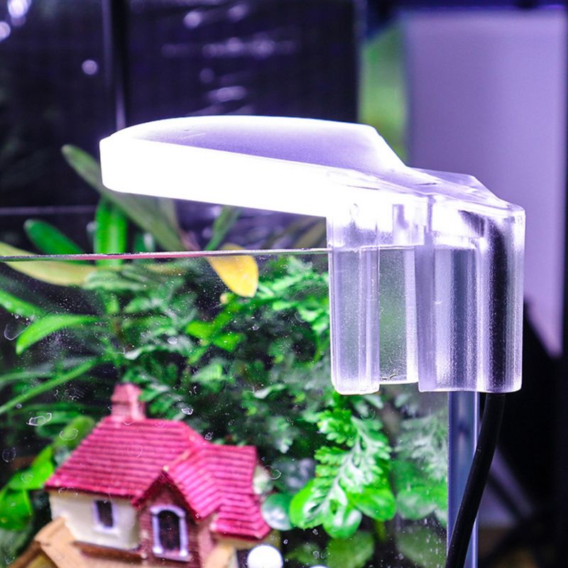 Aquarium Lights Small LED Clip Lamp for Fish Tanks with Separate Power