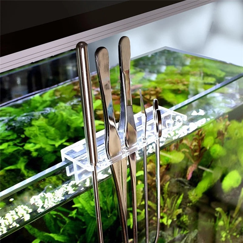 Aquarium Scissor Tools Fish Tank Tweezer Plants Wave Scissors Grass