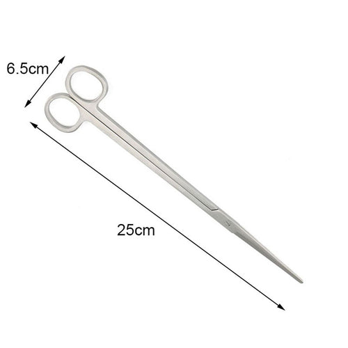 Aquarium Scissor Tweezer Tools Fish Tank Plants Wave Scissors Grass