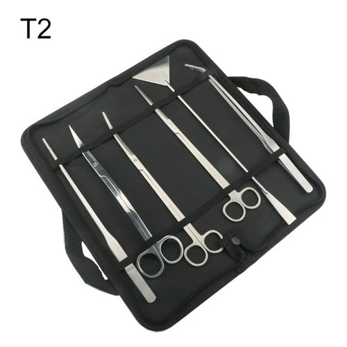 Aquarium Tools Kit Tweezers Scissors Stainless Steel Cleaning Tools