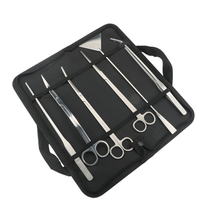 Aquarium Tools Kit Tweezers Scissors Stainless Steel Cleaning Tools