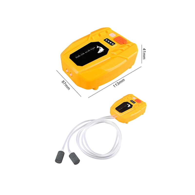 Aquarium oxygen gas pump compressor fish tank