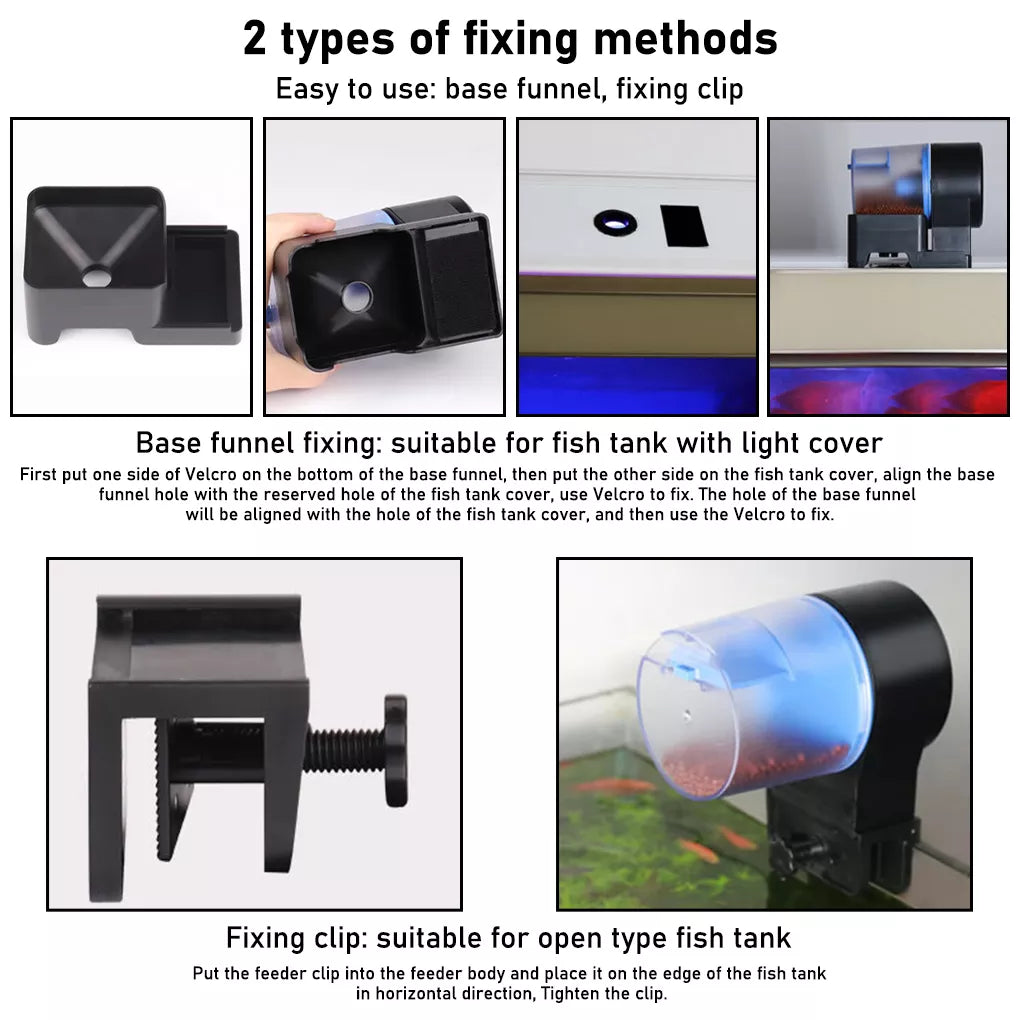 Automatic 2 Gears Fish Tank Feeder