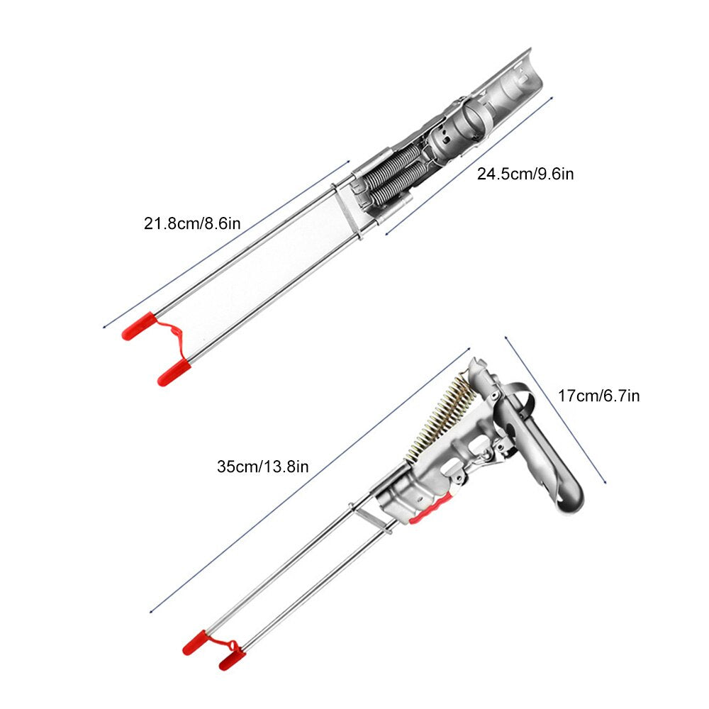 Automatic Fishing Bracket Throwing Rod To Insert Spring