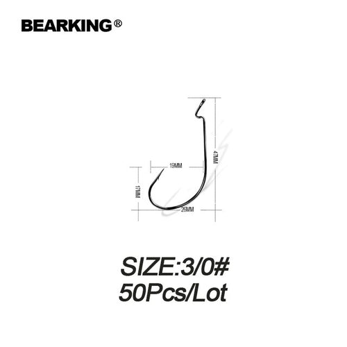 Fishing Soft Lure Worm Hooks